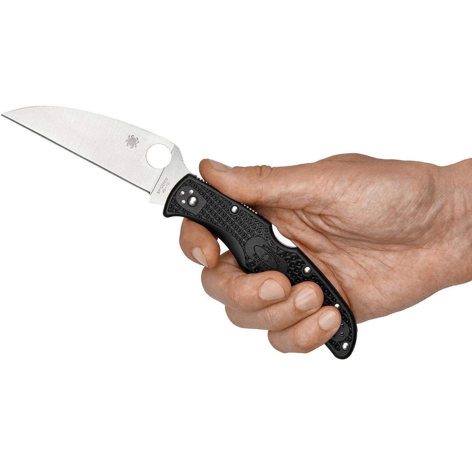 Ніж Spyderco Endura 4 Wharncliffe C10FPWCBK 87.13.59 - фото 5
