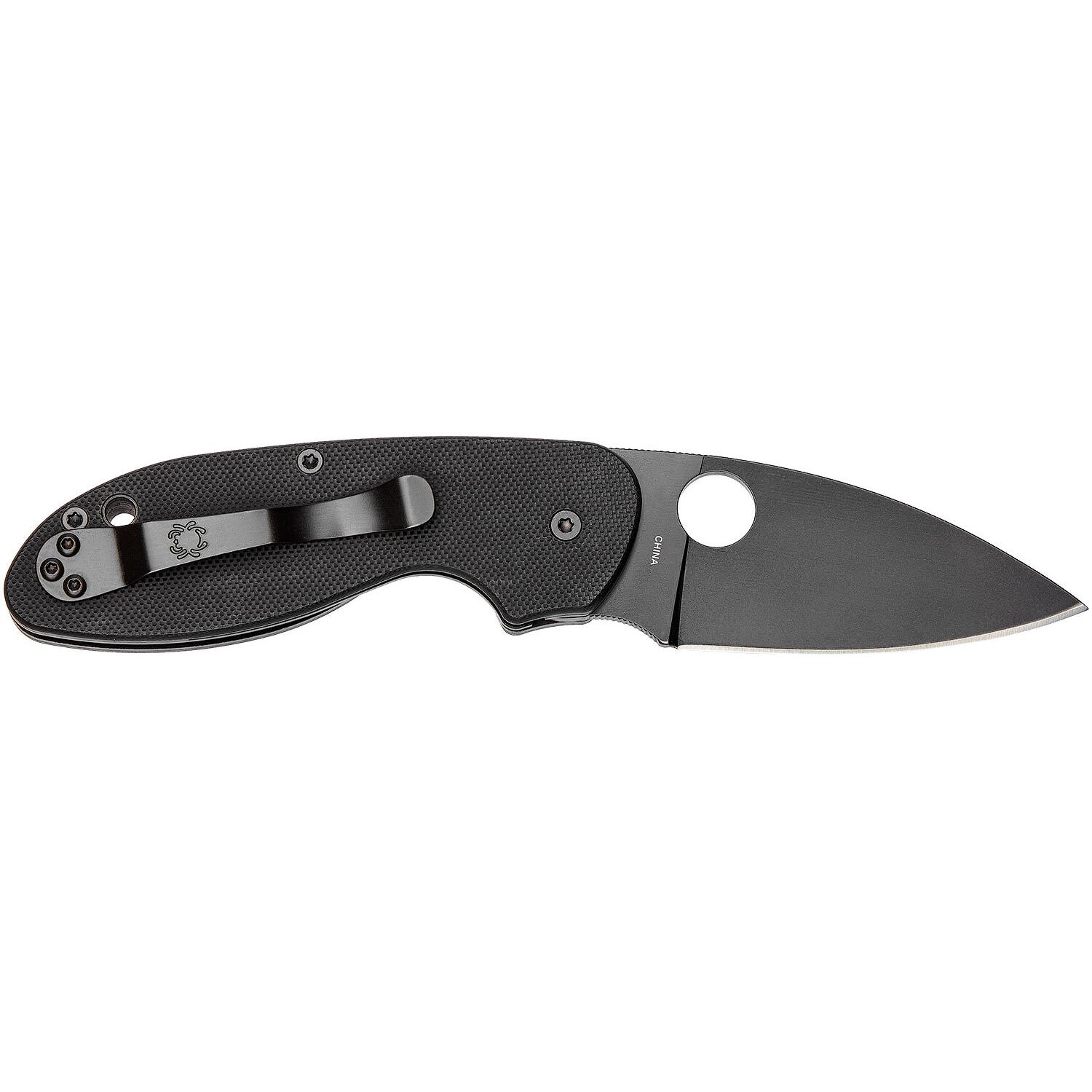 Ніж Spyderco Efficient Black Blade C216GPBBK 87.13.60 - фото 2