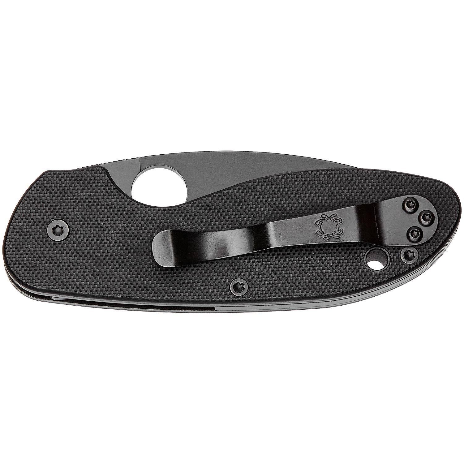 Ніж Spyderco Efficient Black Blade C216GPSBBK 87.13.61 - фото 4