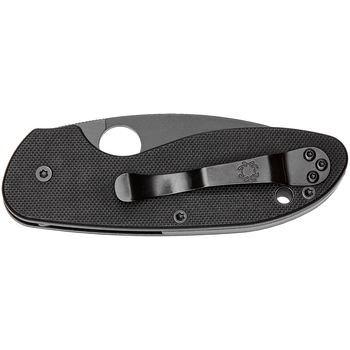 Фото Ніж Spyderco Efficient Black Blade C216GPSBBK 87.13.61