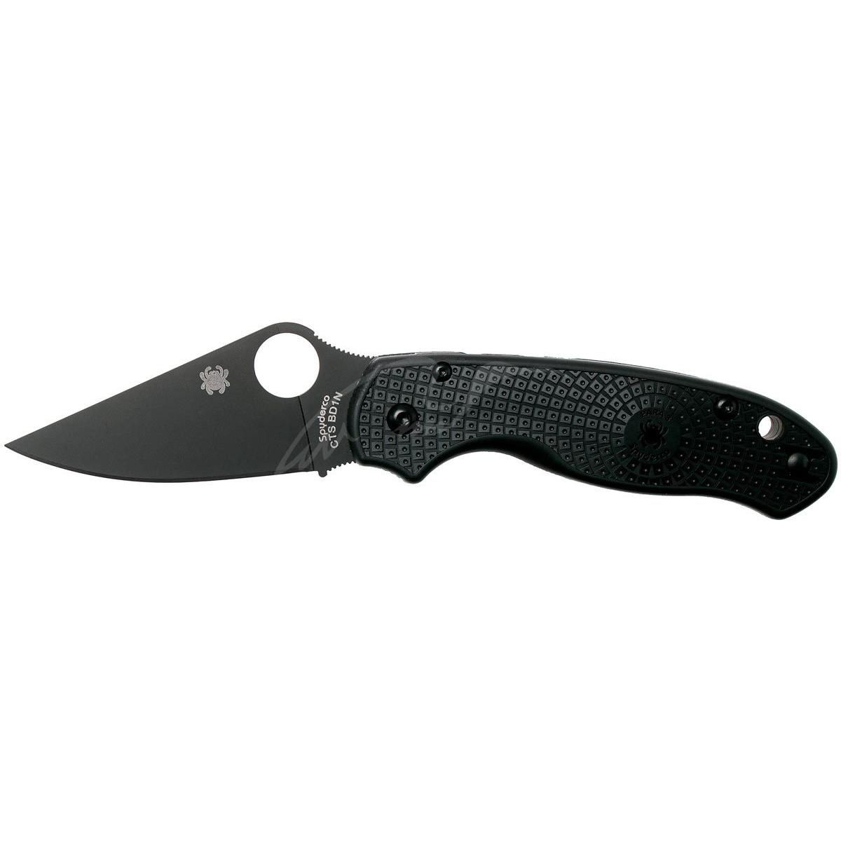 Ніж Spyderco Para 3 Lightweight Black Blade C223PBBK 87.13.83 - фото 1