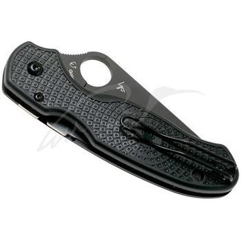 Фото Ніж Spyderco Para 3 Lightweight Black Blade C223PBBK 87.13.83