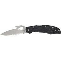 Ніж Spyderco Byrd Cara Cara 2 Half Serrated BY03PSBK2W 87.13.85 - фото 1