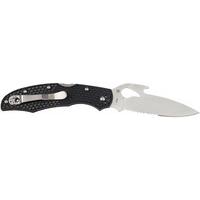 Ніж Spyderco Byrd Cara Cara 2 Half Serrated BY03PSBK2W 87.13.85 - фото 2