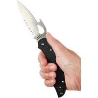 Ніж Spyderco Byrd Cara Cara 2 Half Serrated BY03PSBK2W 87.13.85 - фото 5