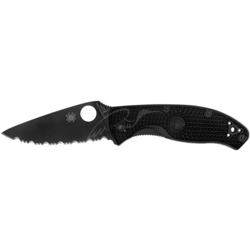 Ніж Spyderco Tenacious Black Blade Lightweight C122SBBK 87.13.94 - фото 1