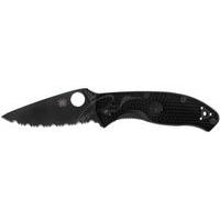 Ніж Spyderco Tenacious Black Blade Lightweight C122SBBK 87.13.94 - фото 1