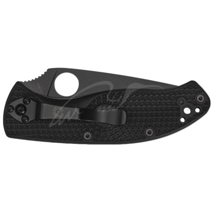 Ніж Spyderco Tenacious Black Blade Lightweight C122SBBK 87.13.94 - фото 2