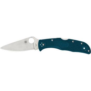 Фото Ніж Spyderco Endela Blue Plain C243FPK390 87.14.52
