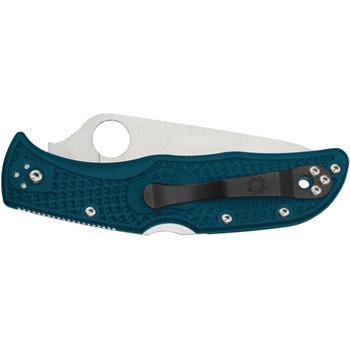 Фото Ніж Spyderco Endela Blue Plain C243FPK390 87.14.52