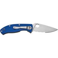 Ніж Spyderco Tenacious blue напівсерейтор C122PSBL 87.14.81 - фото 2