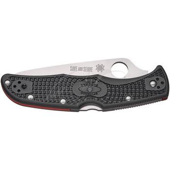 Фото Ніж Spyderco Endura 4 Thin Red Line напівсерейтор C10FPSBKRD 87.14.88