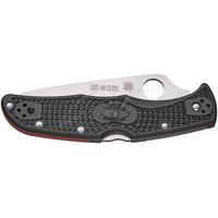 Ніж Spyderco Endura 4 Thin Red Line напівсерейтор C10FPSBKRD 87.14.88 - фото 3