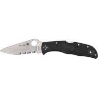 Ніж Spyderco Endela Thin Red Line напівсерейтор C243FPSBKRD 87.14.98 - фото 1