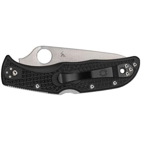 Ніж Spyderco Endela Thin Red Line напівсерейтор C243FPSBKRD 87.14.98 - фото 2