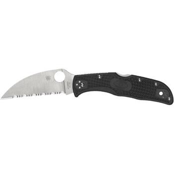 Фото Ніж Spyderco Endela Wharncliffe серейтор C243FSWCBK 87.15.03