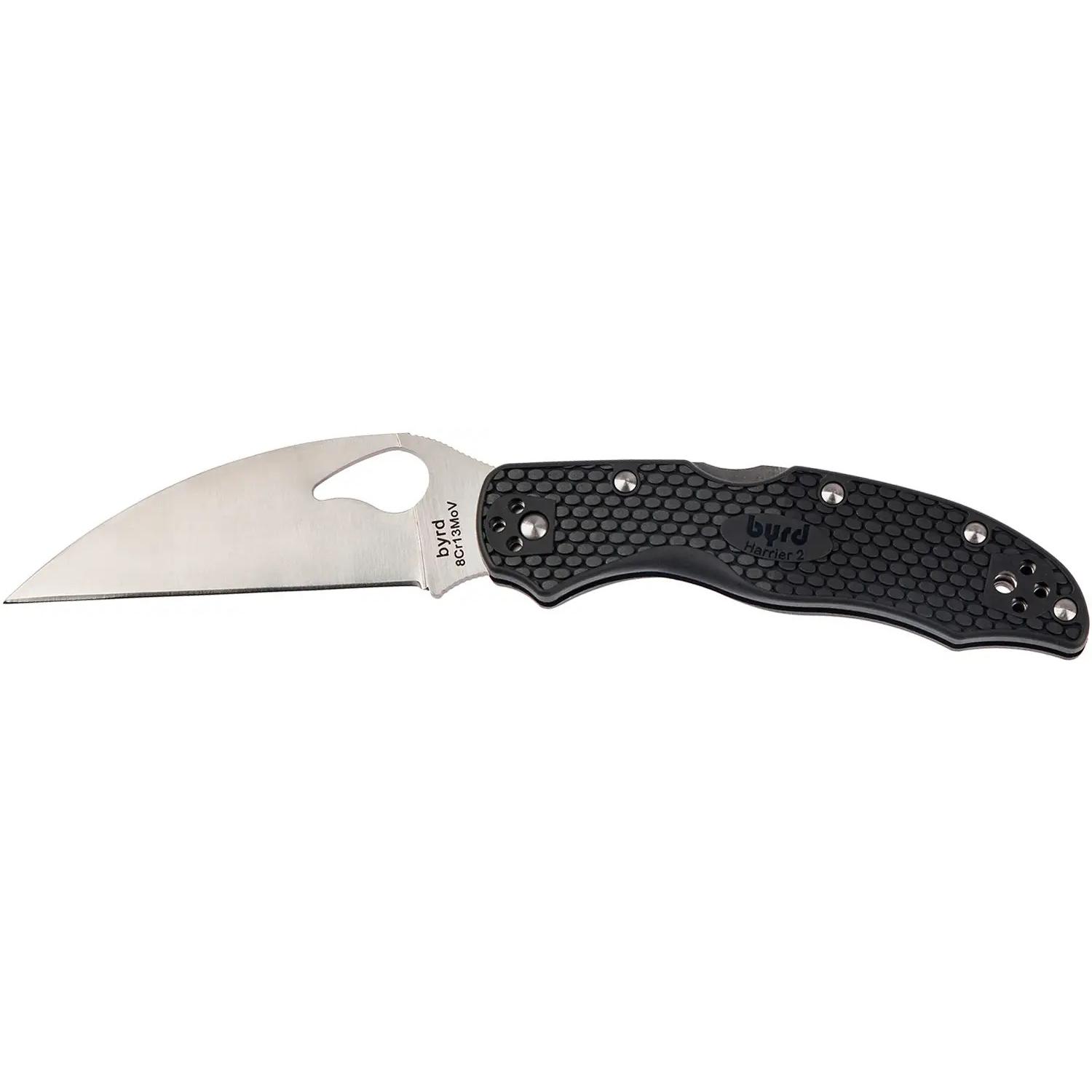 Ніж Spyderco Byrd Harrier 2 Wharncliffe BY01PBKWC2 87.15.05 - фото 1