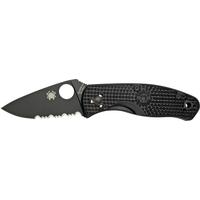 Ніж Spyderco Persistence Lightweight FRN BB Half Serrated C136PSBBK 87.15.20 - фото 1