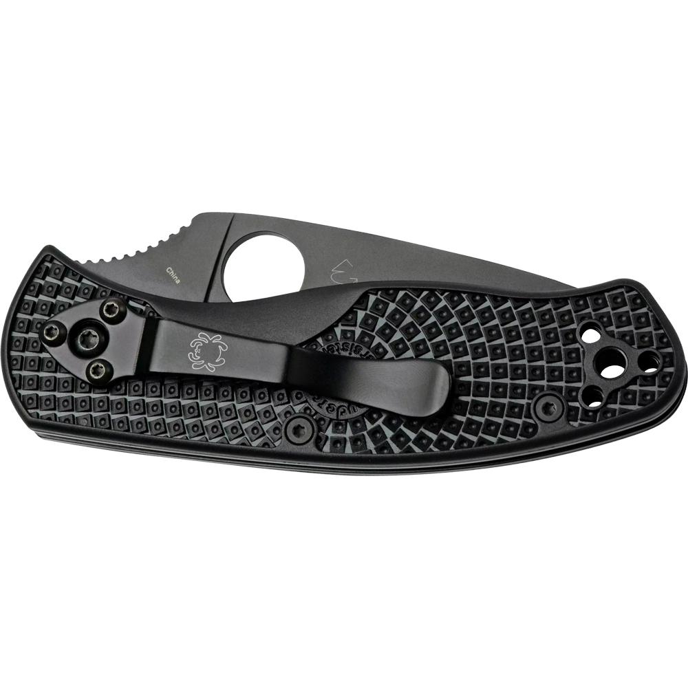 Ніж Spyderco Persistence Lightweight FRN BB Half Serrated C136PSBBK 87.15.20 - фото 3