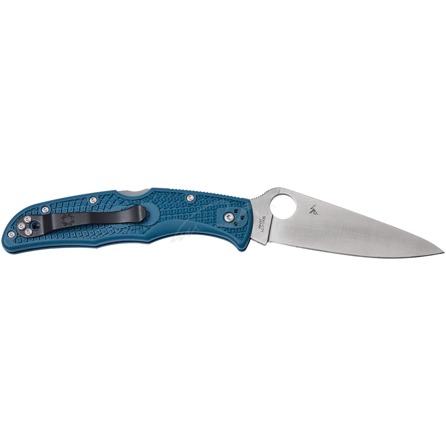 Ніж Spyderco Endura Blue C10FPK390 87.15.36 - фото 2