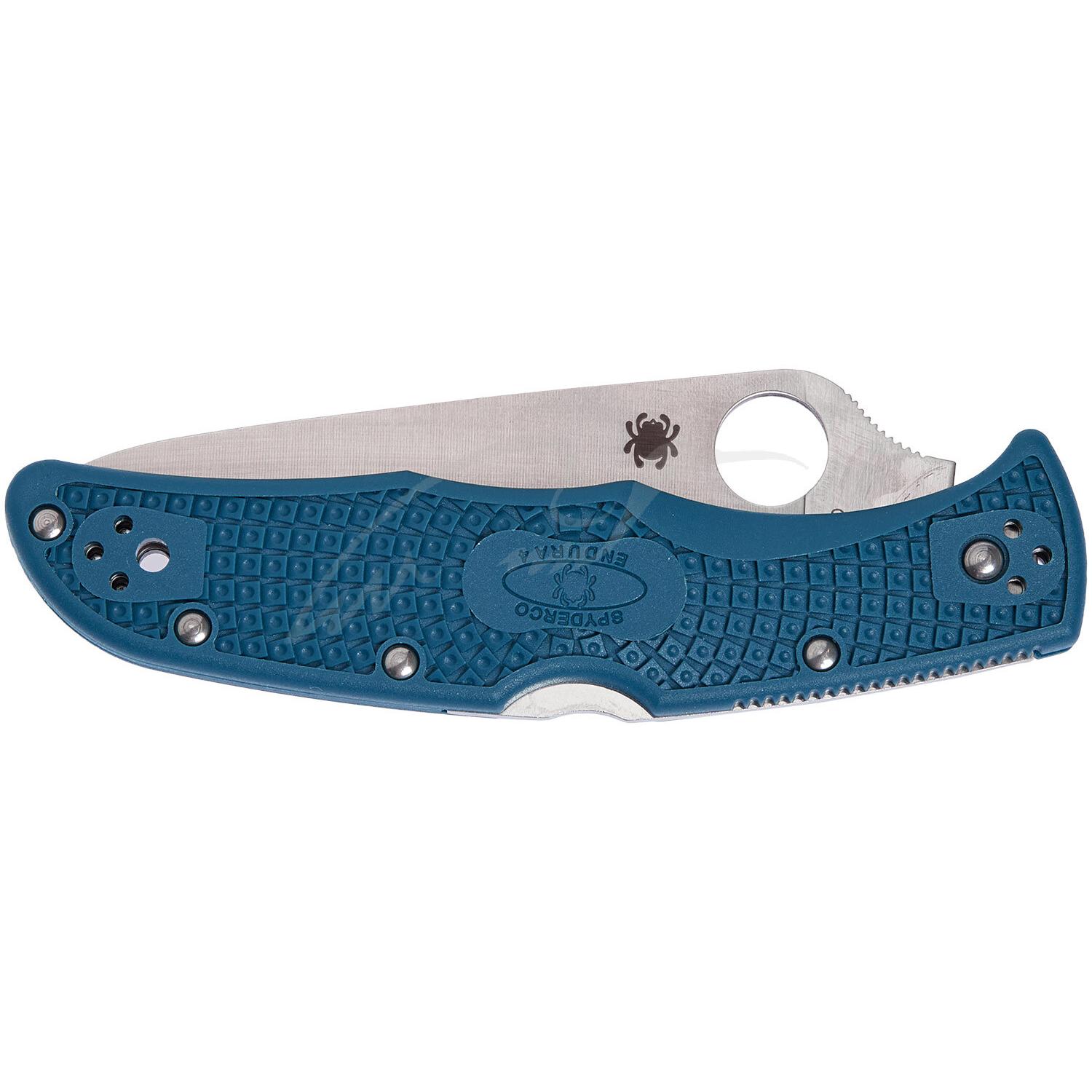 Ніж Spyderco Endura Blue C10FPK390 87.15.36 - фото 3