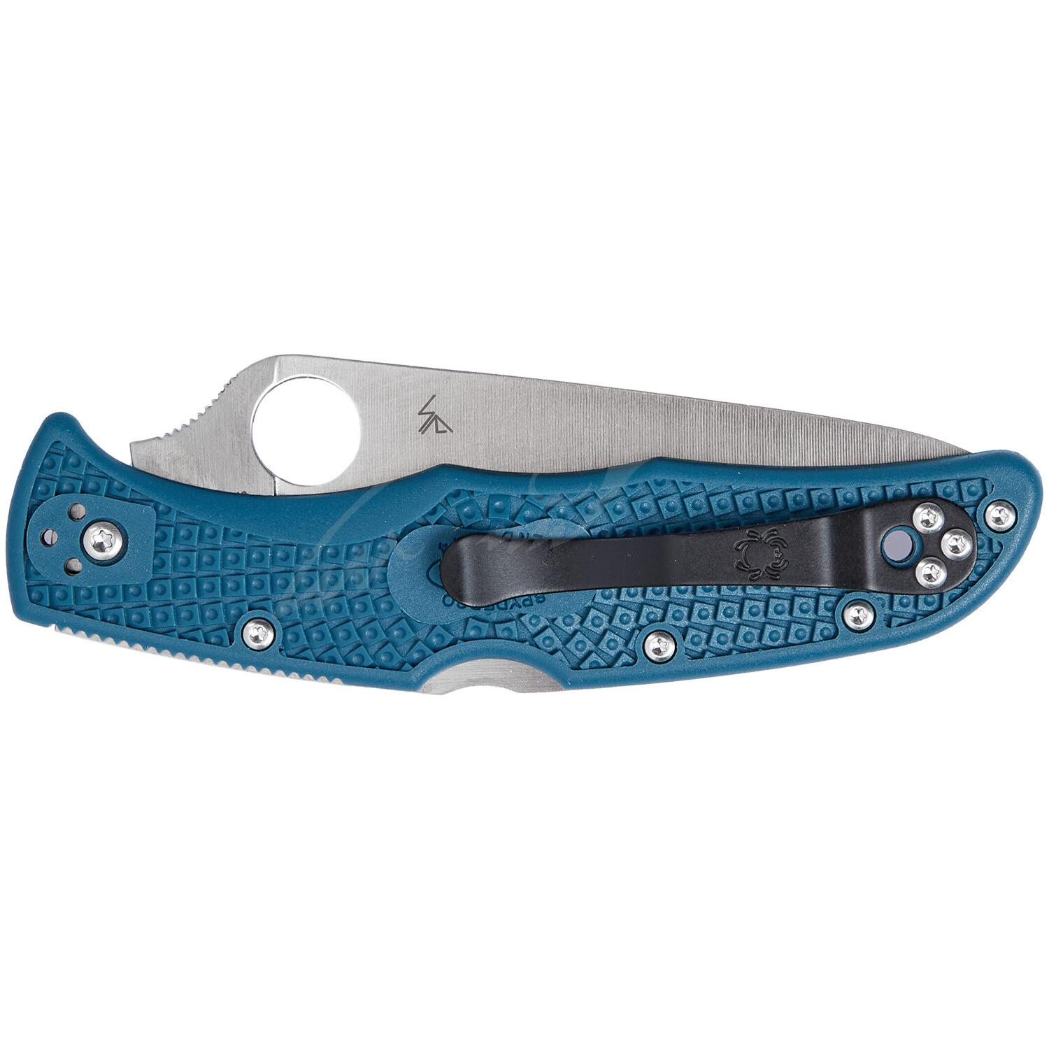 Ніж Spyderco Endura Blue C10FPK390 87.15.36 - фото 4