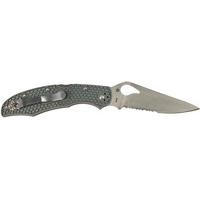 Ніж Spyderco Byrd Cara Cara 2 Half Serrated Gray BY03PSGY2 87.15.59 - фото 2