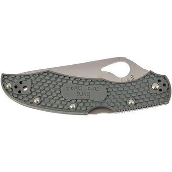 Фото Ніж Spyderco Byrd Cara Cara 2 Half Serrated Gray BY03PSGY2 87.15.59