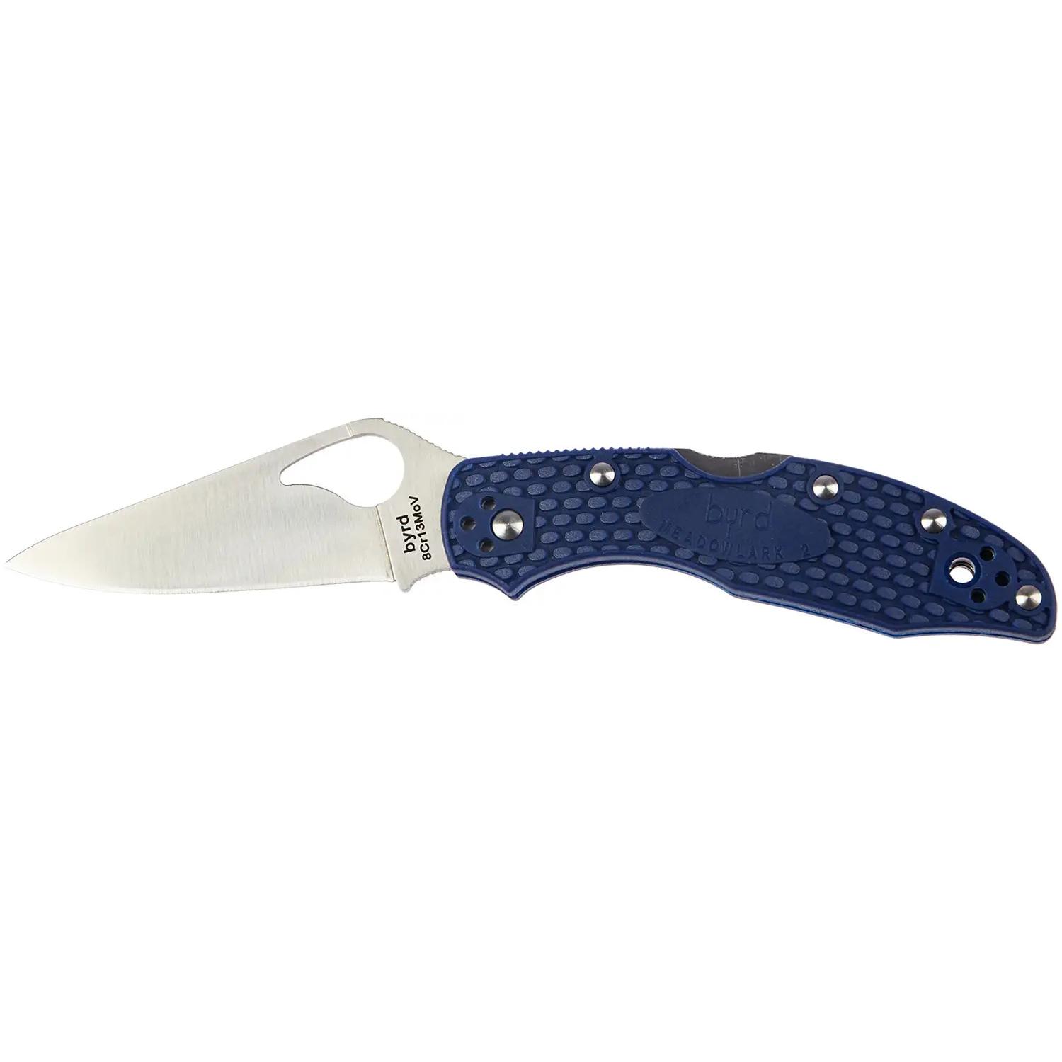 Ніж Spyderco Byrd Meadowlark 2 Blue BY04PBL2 87.15.60 - фото 1