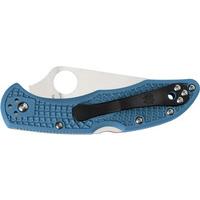 Ніж Spyderco Delica 4 Flat Ground Blue C11FPBL 87.15.72 - фото 2