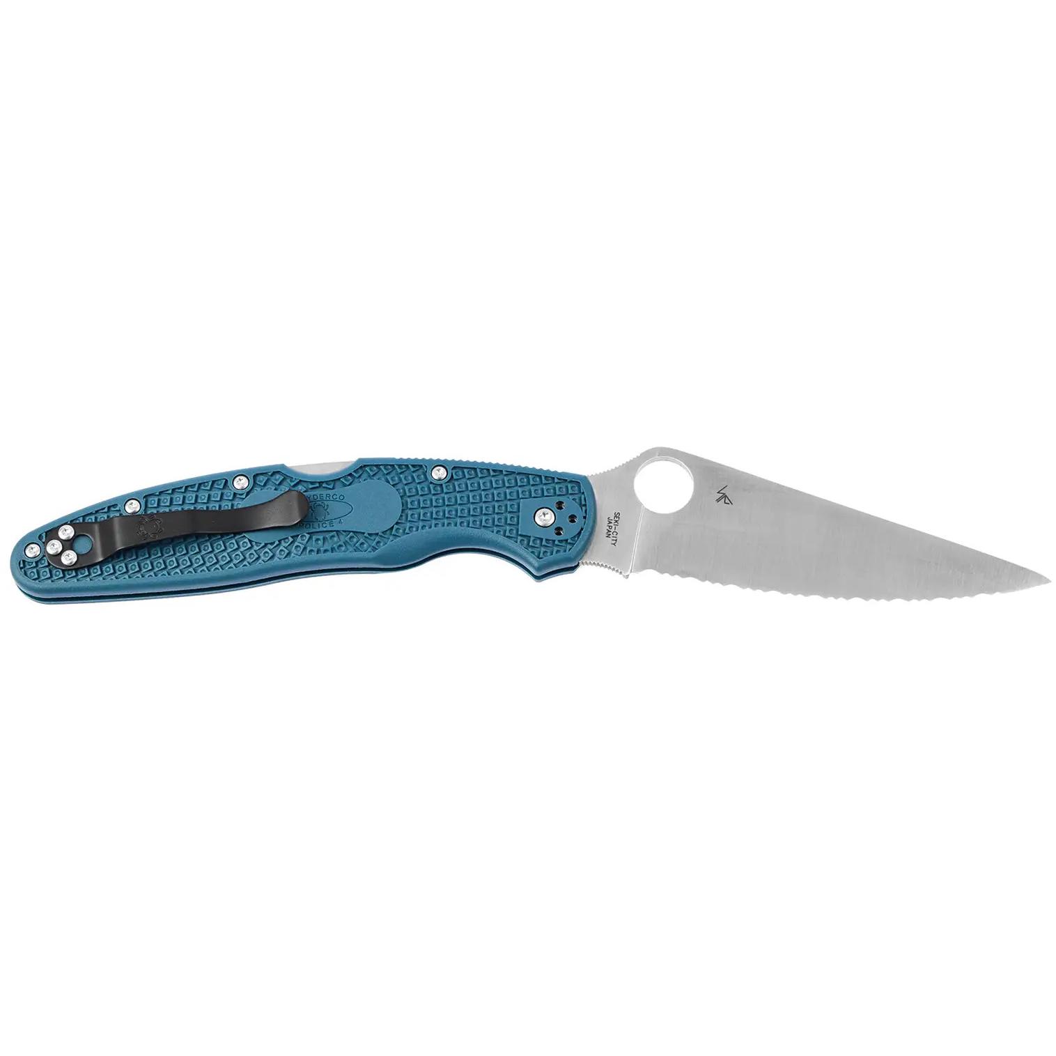 Ніж Spyderco Police 4 Lightweight Serrated C07FS4K390 87.15.94 - фото 2