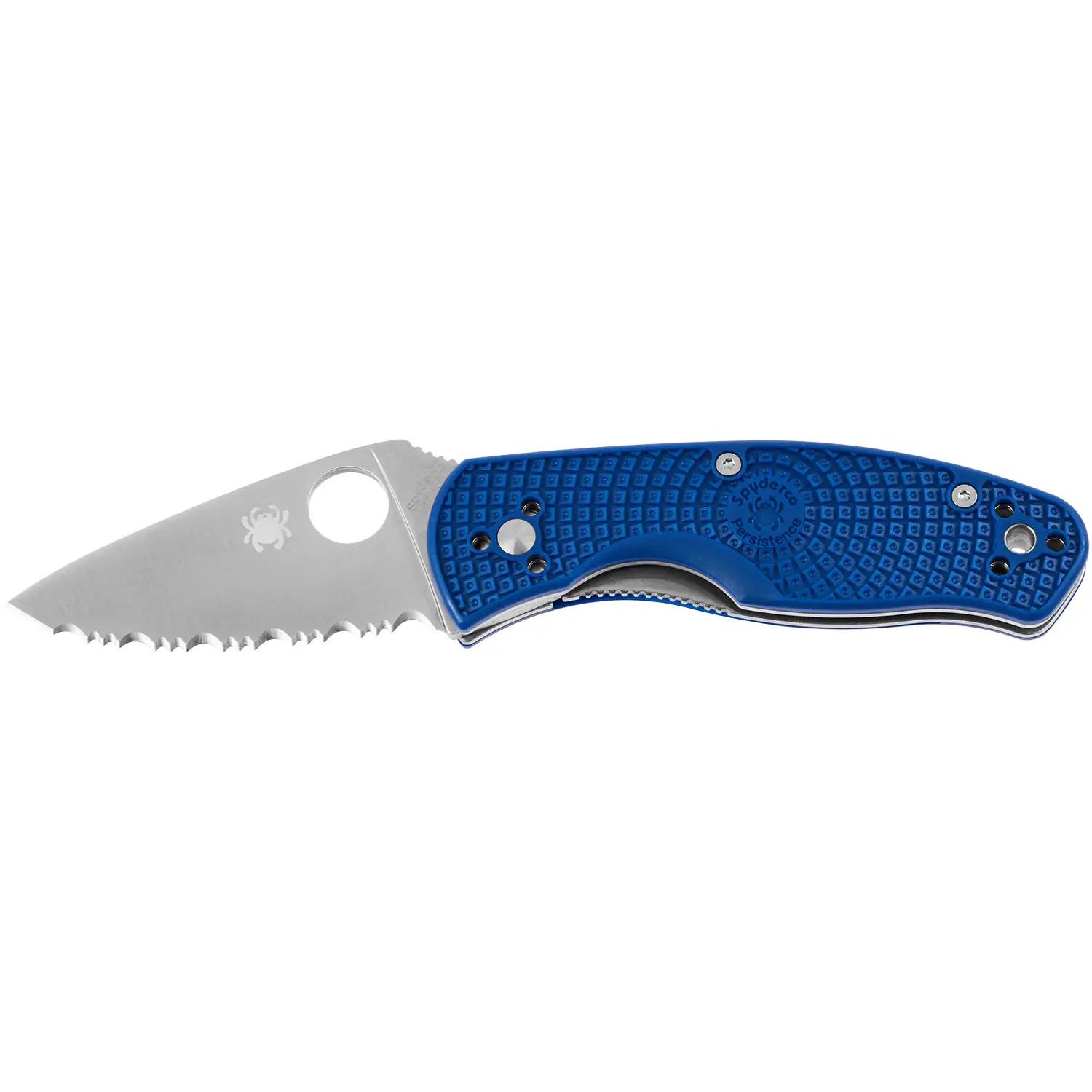 Ніж Spyderco Persistence Lightweight CPM S35VN Serrated C136SBL 87.15.95 - фото 1