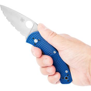 Фото Ніж Spyderco Persistence Lightweight CPM S35VN Serrated C136SBL 87.15.95