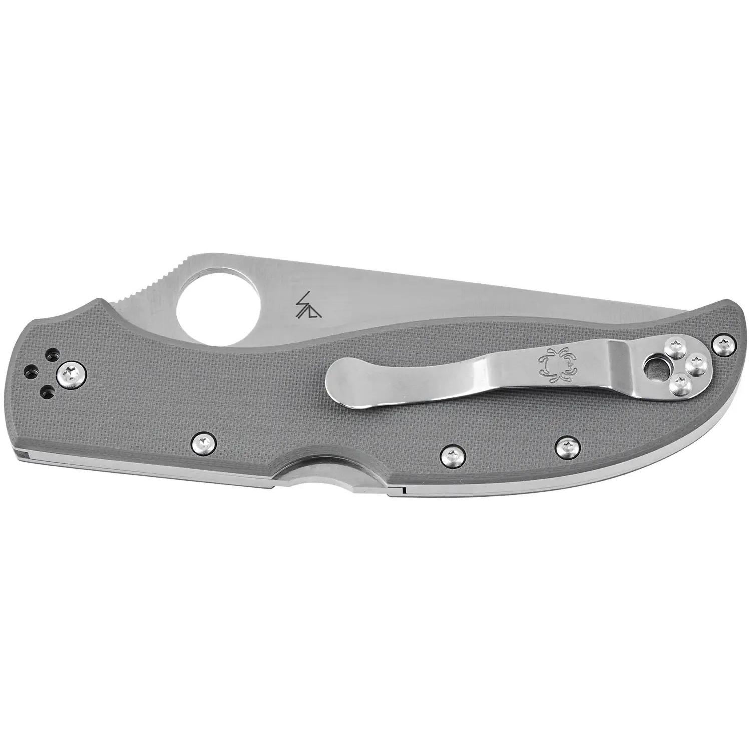 Ніж Spyderco Strech 2 XL G-10 C258GPGYCW 87.16.02 - фото 3