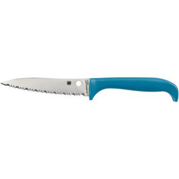 Фото Ніж Spyderco Counter Puppy Blue Serrated K20SBL 87.16.11
