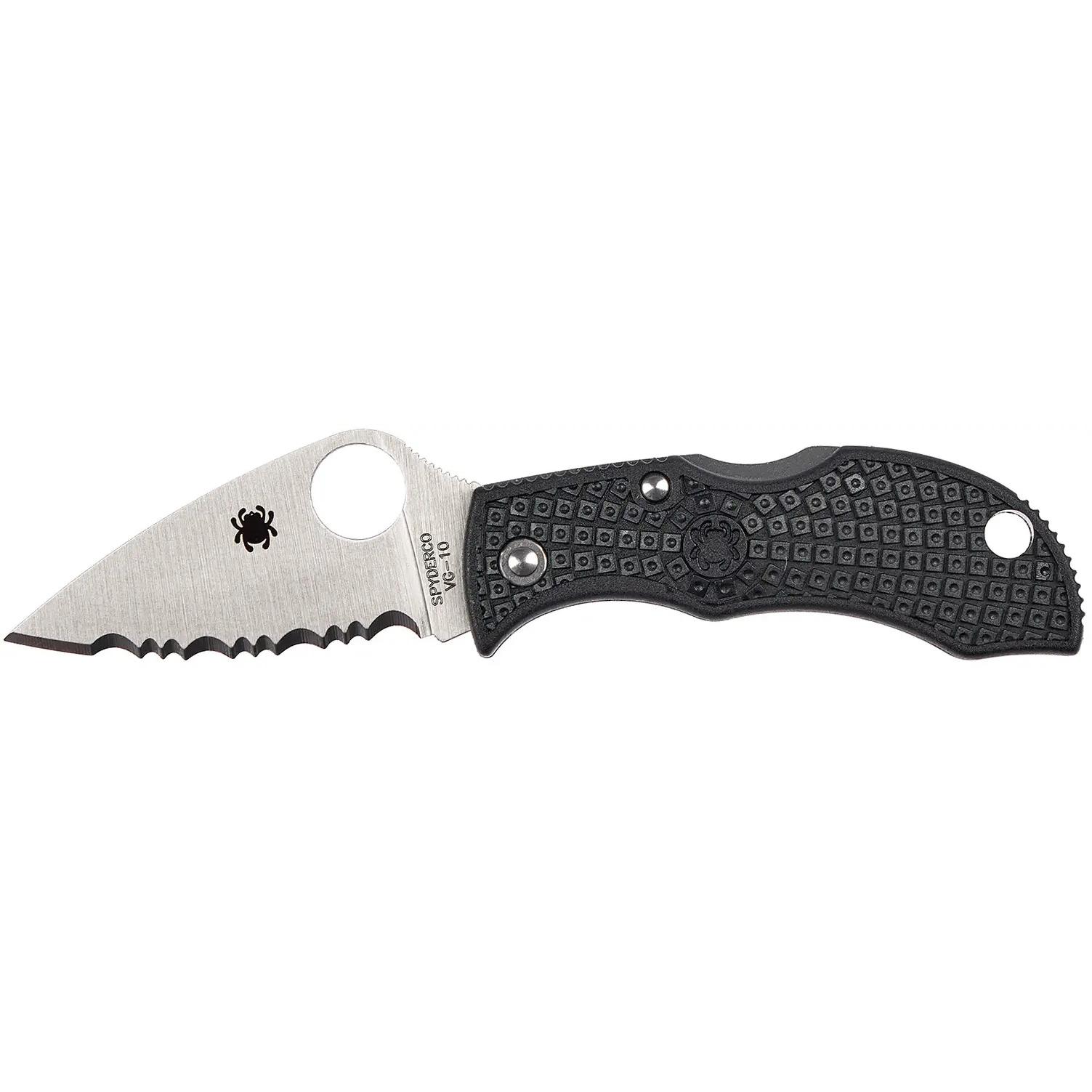 Ніж Spyderco Manbug Lightweight Leaf Serrated MBKLFS 87.16.15 - фото 1