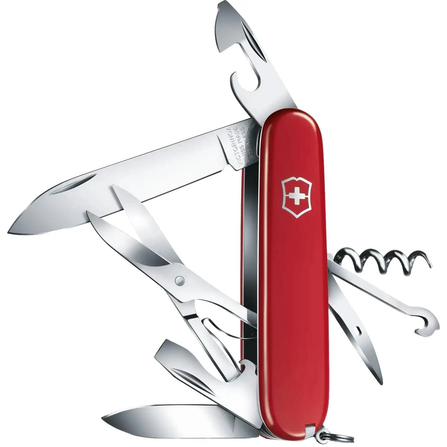 Ніж VICTORINOX 1.3703 Climber ц: червоний 1.3703 61.29.36 - фото 2