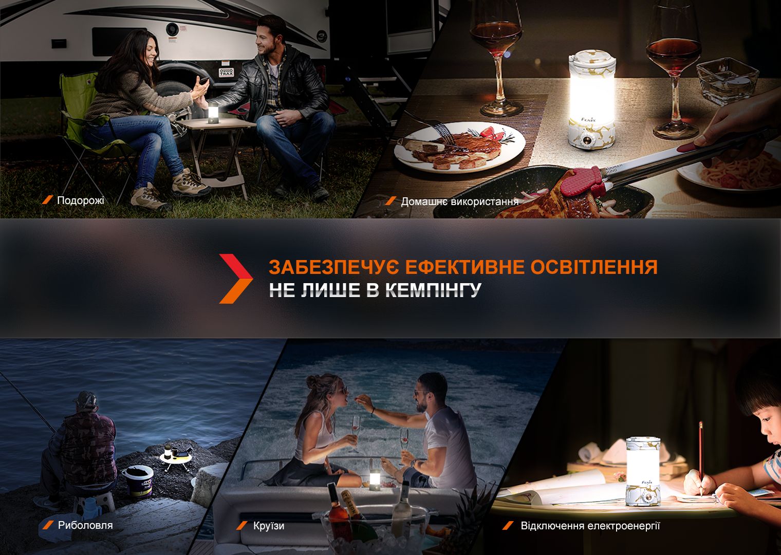 Ліхтар кемпінговий Fenix CL26R Pro, мармуровий білий - фото 10