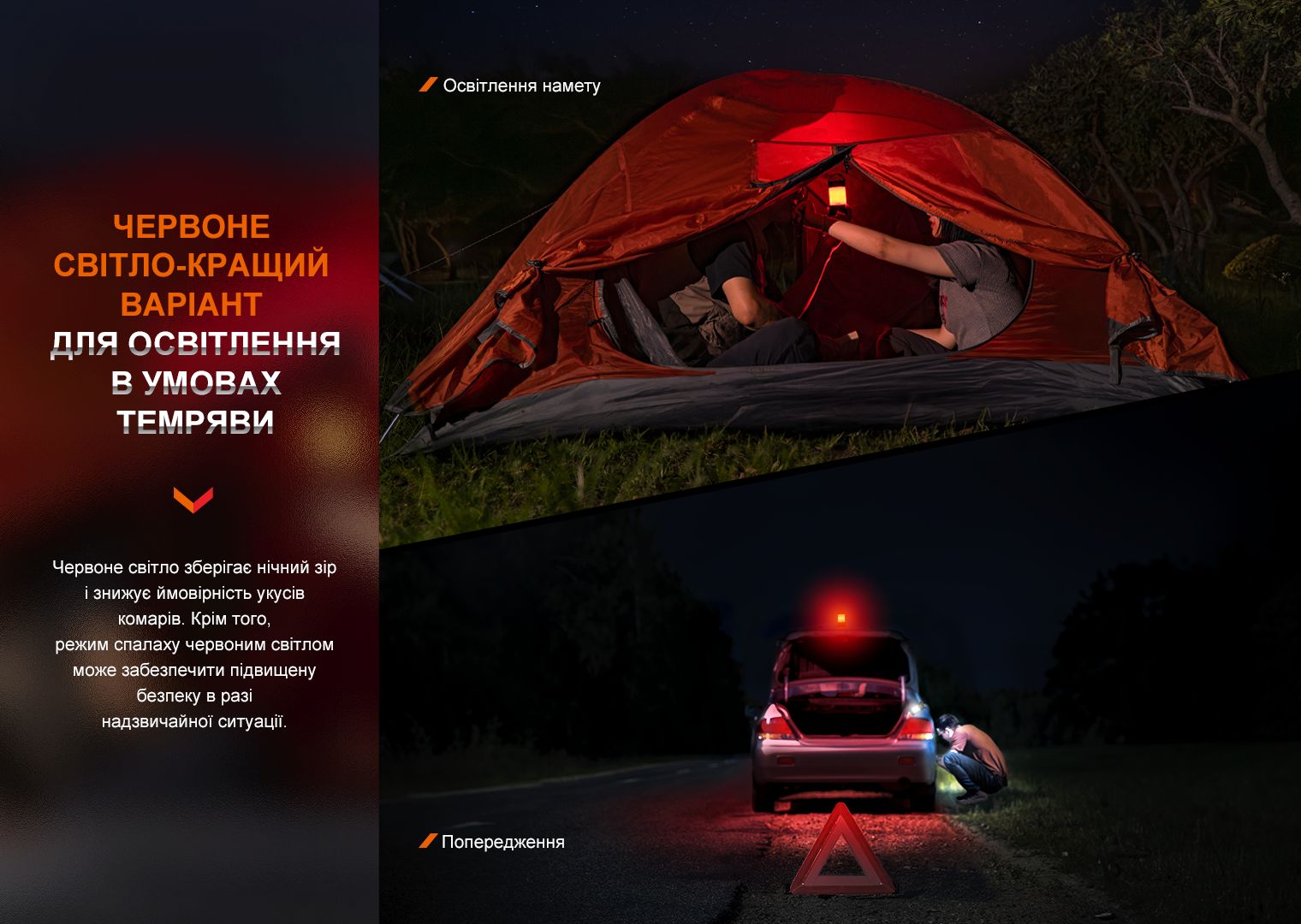 Ліхтар кемпінговий Fenix CL26R Pro, темно-зелений - фото 20