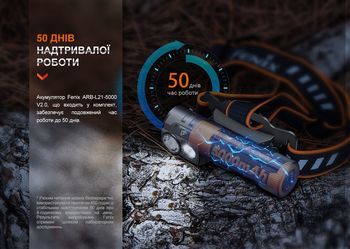 Фото Ліхтар налобний Fenix HM71R