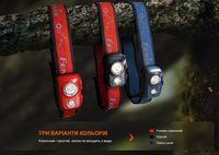 Ліхтар налобний Fenix HL32R-T червоний - фото 6