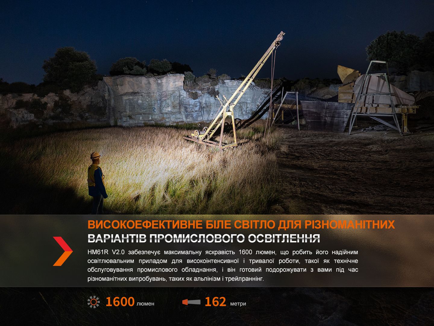Мультиліхтар Fenix HM61R V2.0 - фото 20