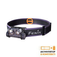 Ліхтар налобний для бігу Fenix HM65R-DT, фіолетовий - фото 1