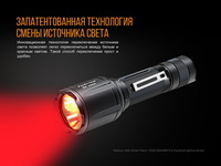 Ліхтар ручний Fenix TK25 Red - фото 13