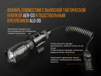 Ліхтар ручний Fenix TK25 Red - фото 11