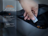 Ліхтар наключний Fenix E03R V2.0, сірий - фото 7