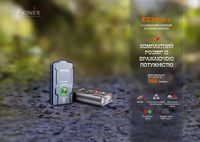 Ліхтар наключний Fenix E03R V2.0, синій - фото 18