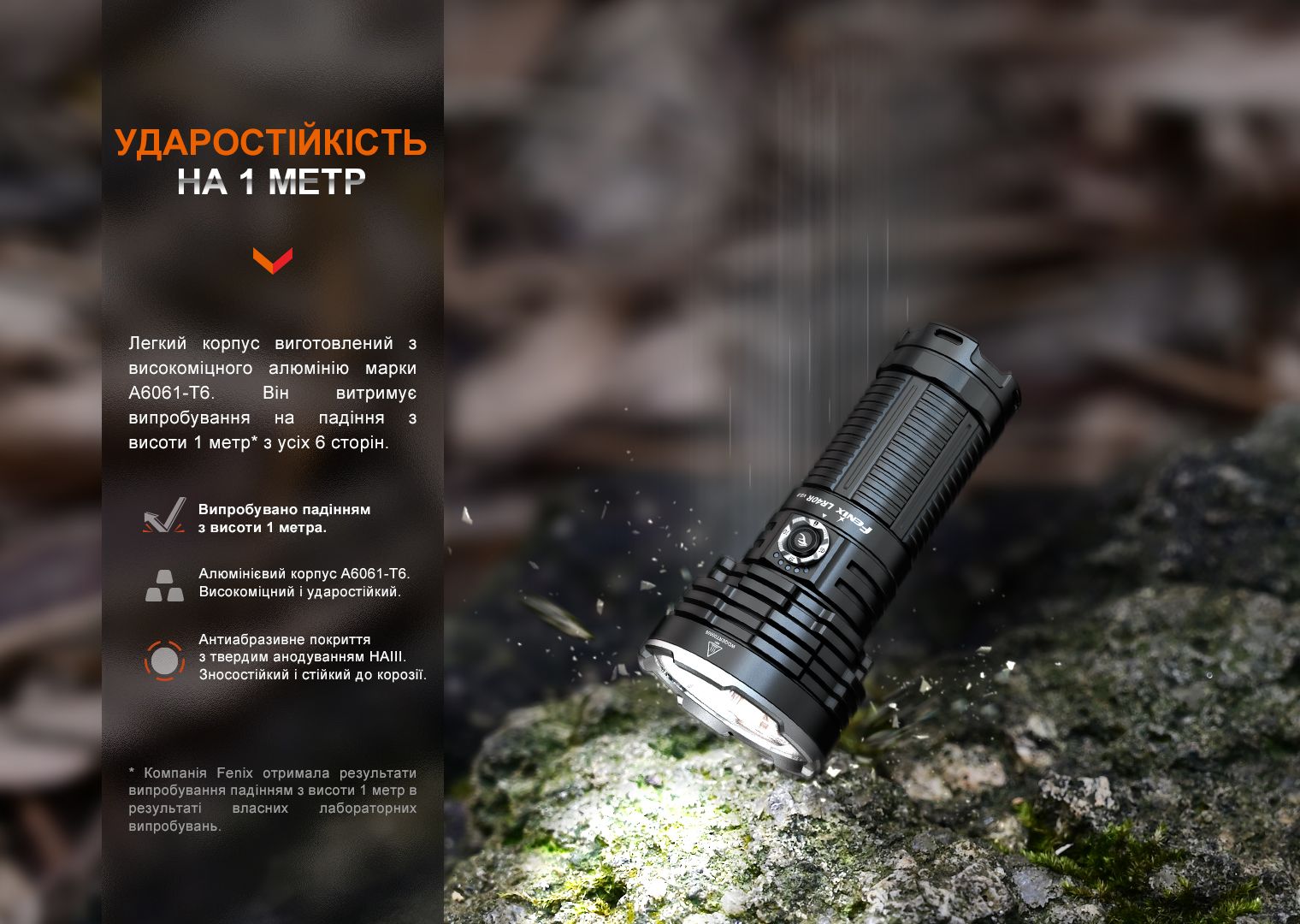 Ліхтар ручний Fenix LR40R V2.0 - фото 13