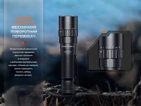 Ліхтар ручний Fenix PD40R V3.0, 3000 lm - фото 19