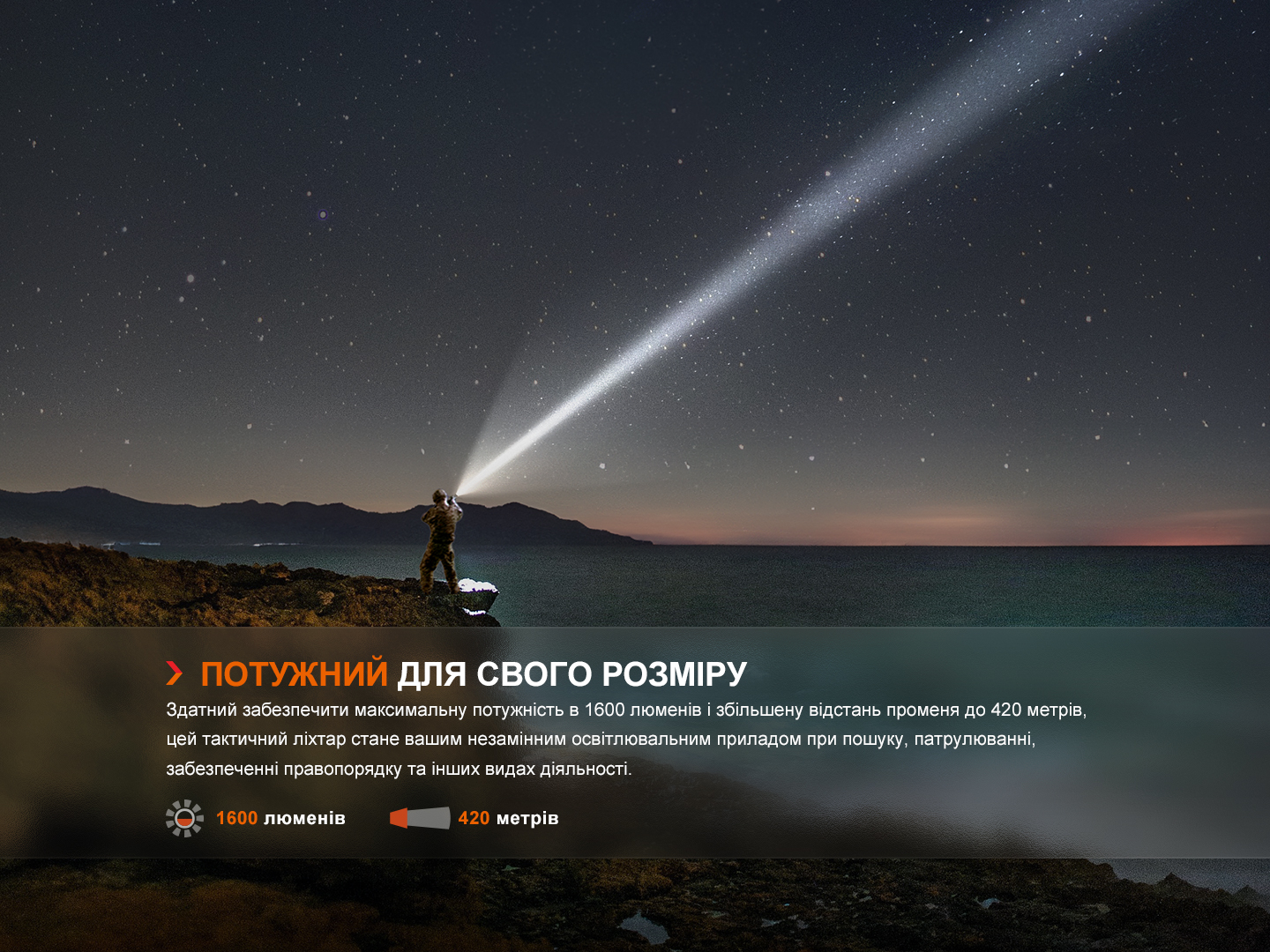 Ліхтар ручний Fenix TK11R - фото 16